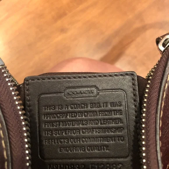 Coach Red Shoulder Bag - Picture 2 of 7